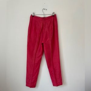 Vintage Raw Silk Pink Pants